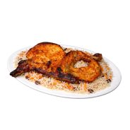 Qabli Pulao with Half Chicken Charcoal
