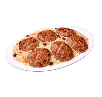 Qabli Pulao with Meat Kofta